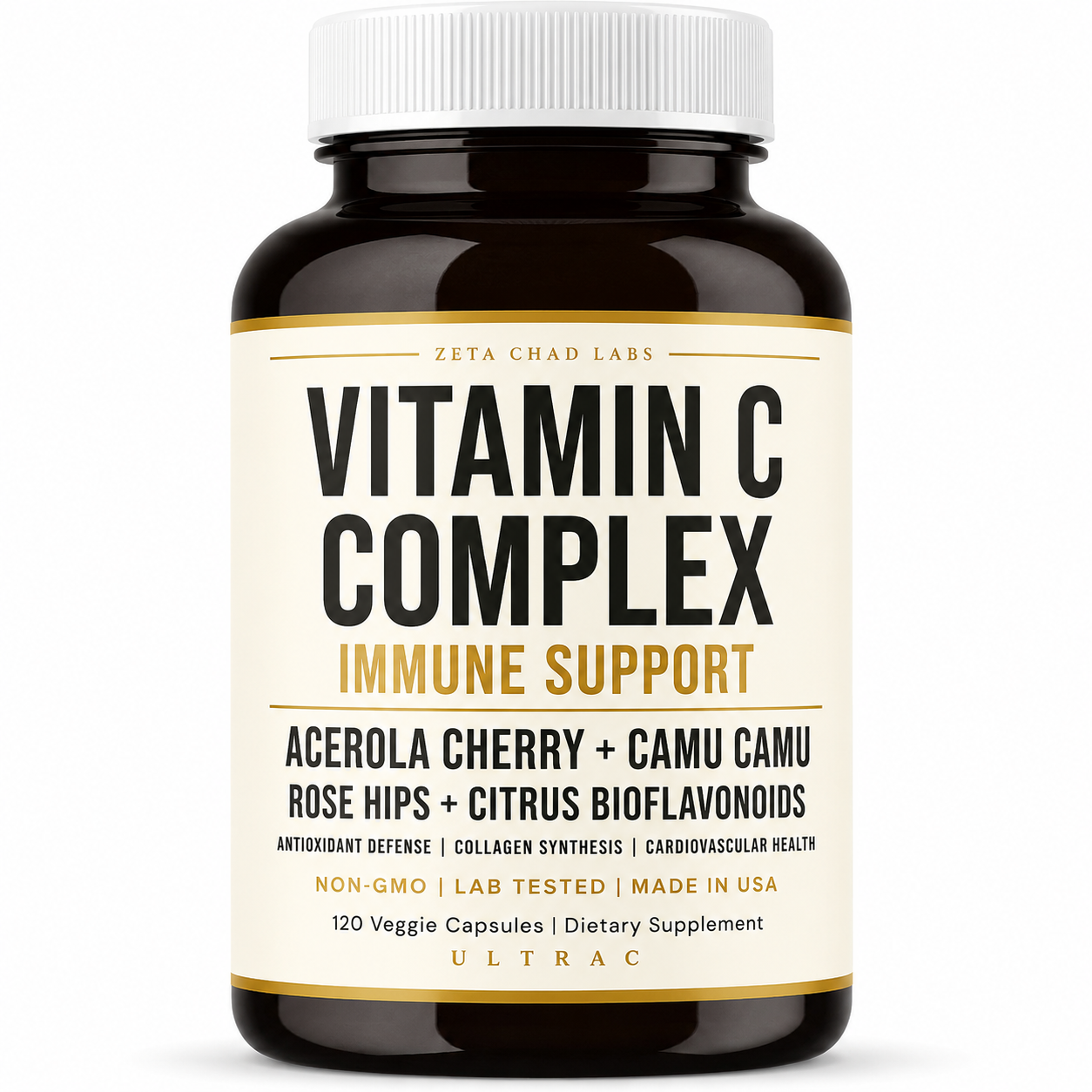 Ultra C II Vitamin C Complex with Acerola Cherry, Citrus Bioflavonoids