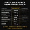 Kingslayer II Testosterone Booster with KSM-66 and Fadogia Agrestis