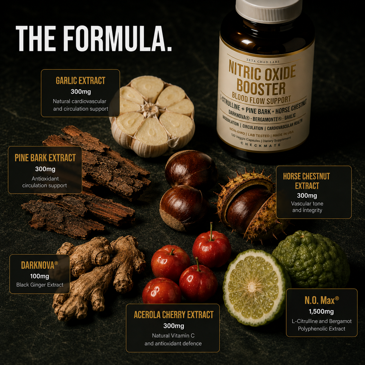 Checkmate II Nitric Oxide and Blood Flow Support