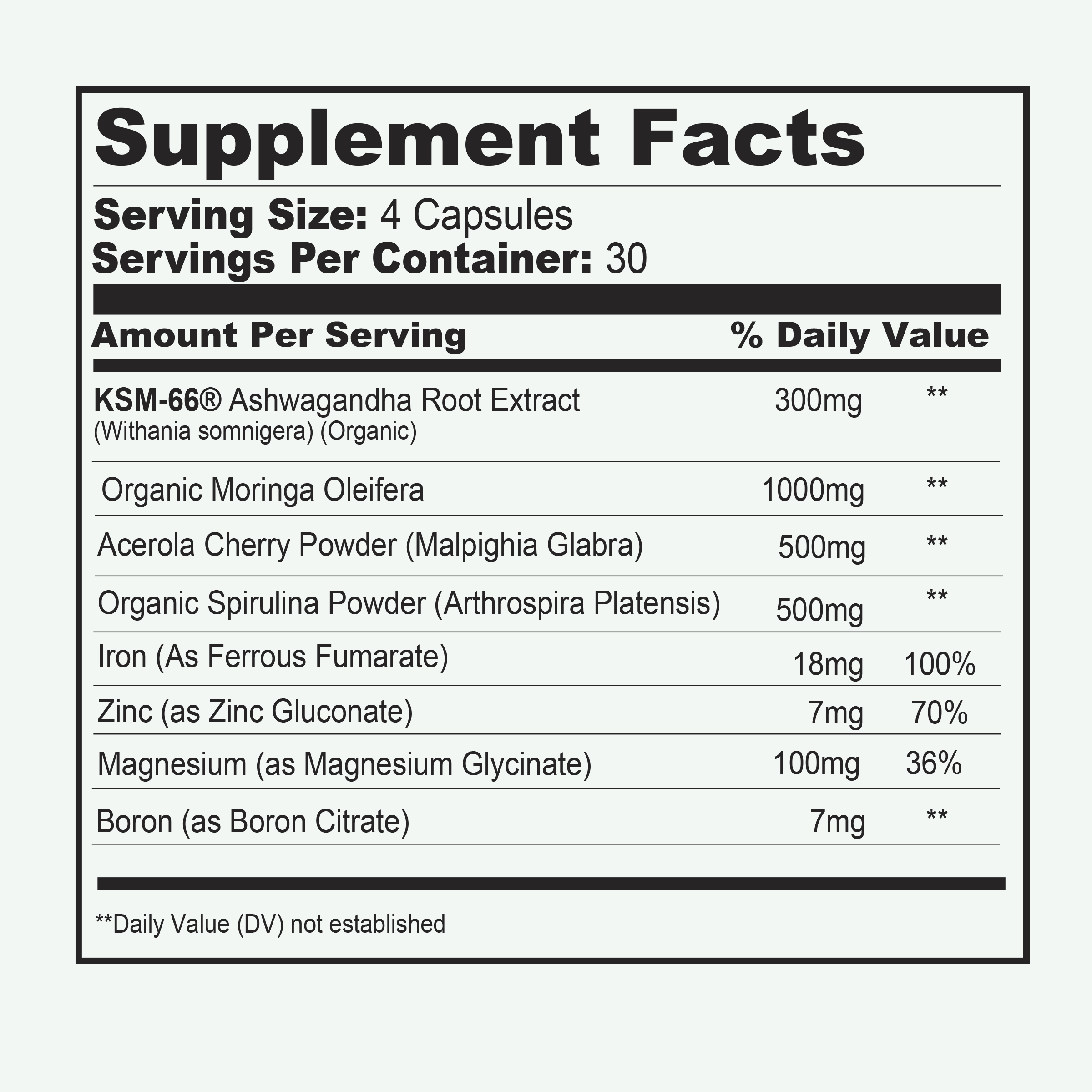 Supplement Facts